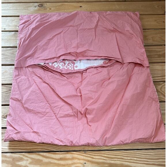 West Elm Set of 2 Pillow Covers Shams Size 26x24 Pink - Picture 3 of 7